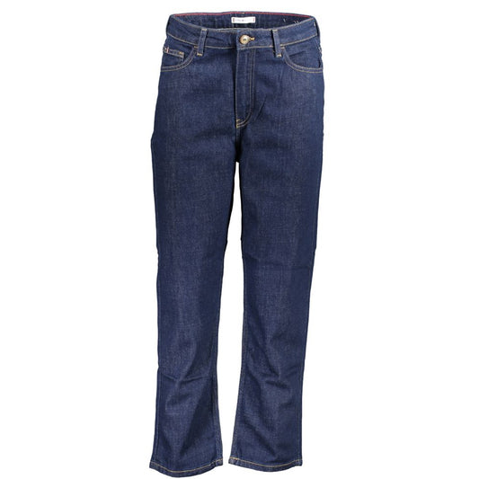 Tommy Hilfiger Blue Cotton Jeans & Pant Tommy Hilfiger