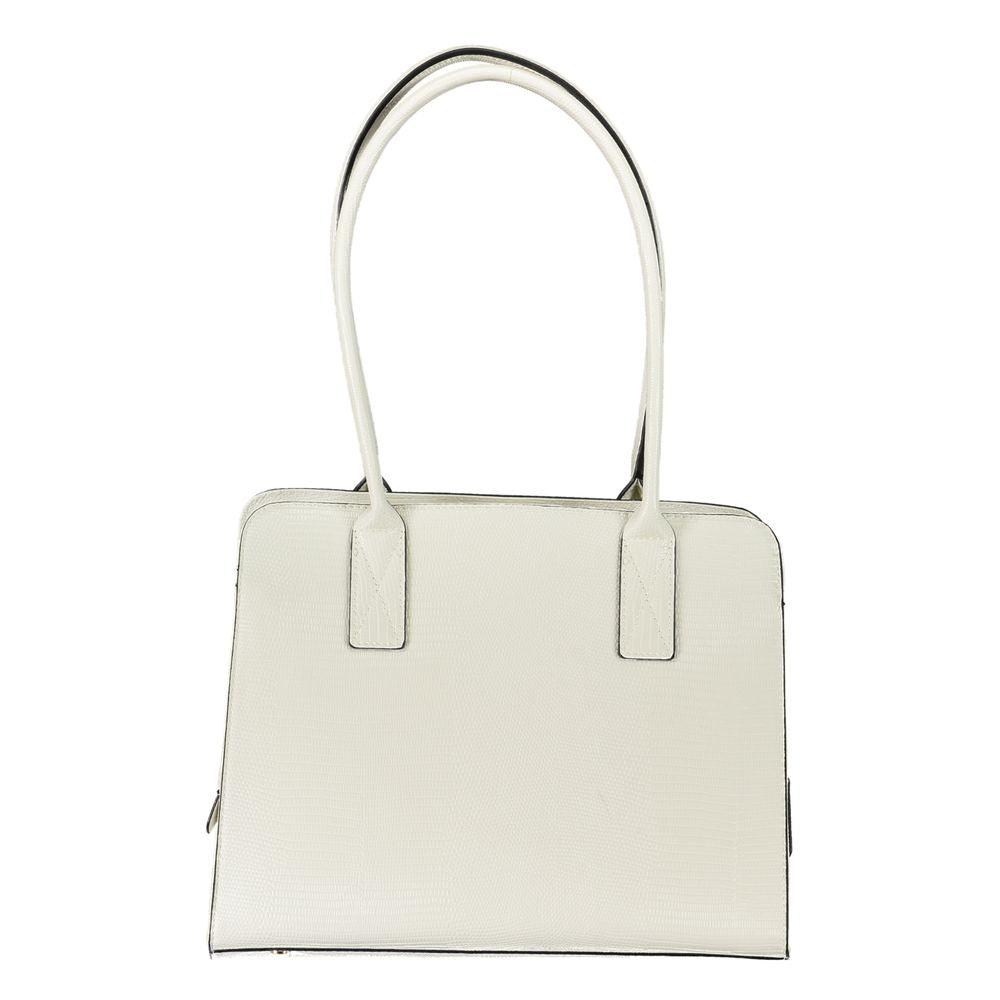 Mario Valentino White Polyethylene Handbag Mario Valentino