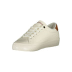 Tommy Hilfiger White Polyurethane Men Sneaker Tommy Hilfiger