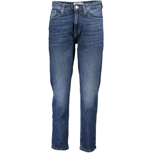 Tommy Hilfiger Blue Cotton Jeans & Pant Tommy Hilfiger