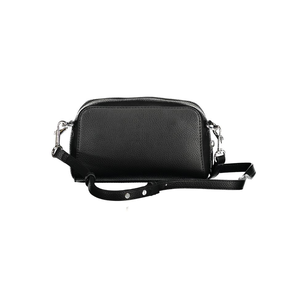 Tommy Hilfiger Nero shoulder bag made of polyurethane, stylish women's handbag with sleek design and brand logo details.