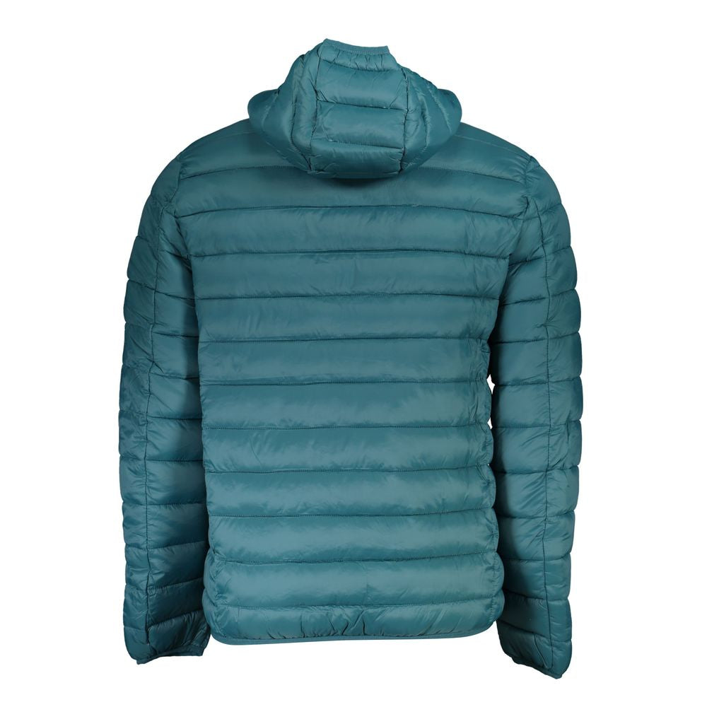 Norway 1963 Elegant Green Hooded Jacket with Multiple Pockets Norway 1963
