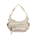 Desigual Bianco Poliuretano women's handbag with stylish design and adjustable shoulder strap, made from durable synthetic material.
