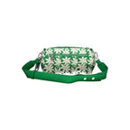 Desigual Verde polyurethane shoulder bag for women with adjustable strap and colorful design, perfect for casual or stylish outfits.