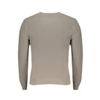 North Sails Grigio Cotton men's sweater showing a comfortable fit and classic crew neck design.