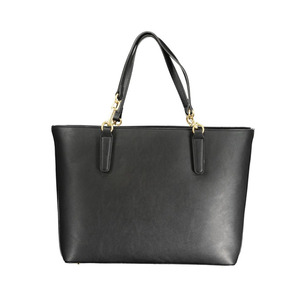 Mario Valentino Black Polyethylene Handbag Mario Valentino