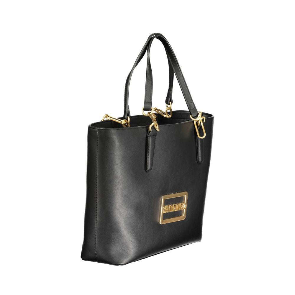 Mario Valentino Black Polyethylene Handbag Mario Valentino