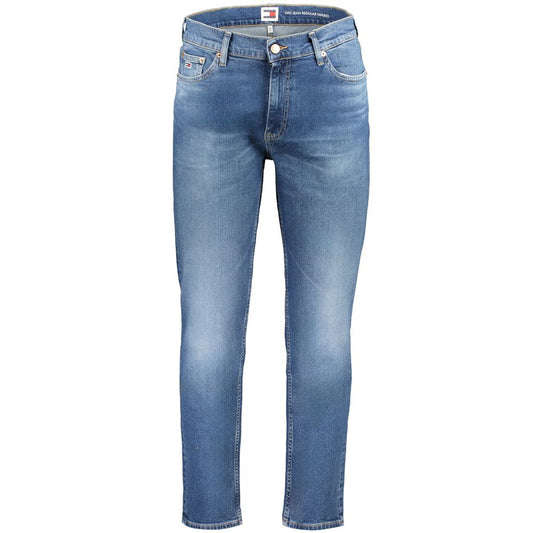 Tommy Hilfiger Blue Cotton Jeans & Pant Tommy Hilfiger