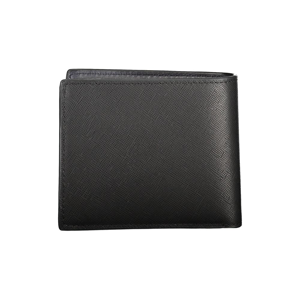 Tommy Hilfiger Black Leather Wallet Tommy Hilfiger