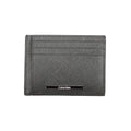 Calvin Klein Black Leather Mens Wallet Holder Calvin Klein