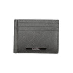 Calvin Klein Black Leather Mens Wallet Holder Calvin Klein