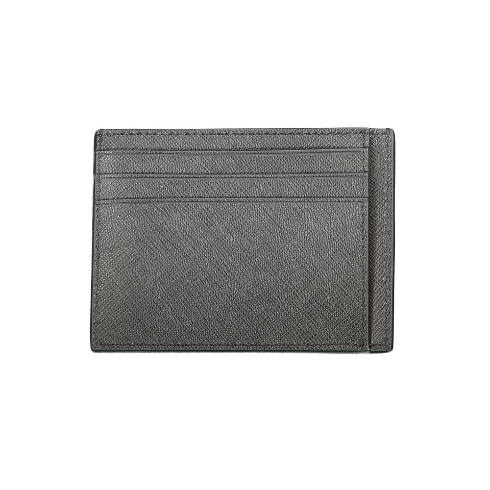 Calvin Klein Black Leather Mens Wallet Holder Calvin Klein