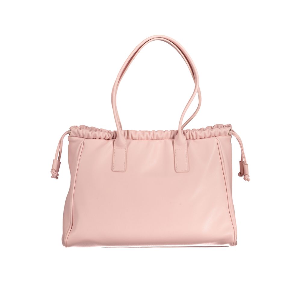 Mario Valentino Pink Polyethylene Handbag Mario Valentino