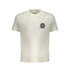 Wrangler men's white cotton T-shirt, casual short-sleeve with round neckline and Wrangler logo detail.