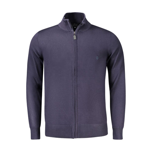 Coveri Moving Blue Viscose Men Sweater Coveri Moving