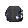 North Sails Nero polyester men's shoulder bag with adjustable strap and multiple compartments.