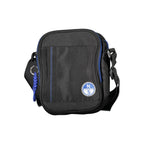 North Sails Nero polyester men's shoulder bag with adjustable strap and multiple compartments.