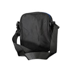 North Sails Nero polyester men's shoulder bag showing sleek black design with adjustable strap and North Sails branding.