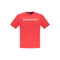 North Sails Rosso Cotton Men’s T-Shirt showing a casual fit with the North Sails logo on the chest.