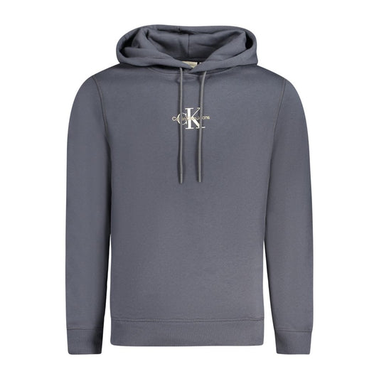 Calvin Klein Blue Cotton Men Sweater Calvin Klein