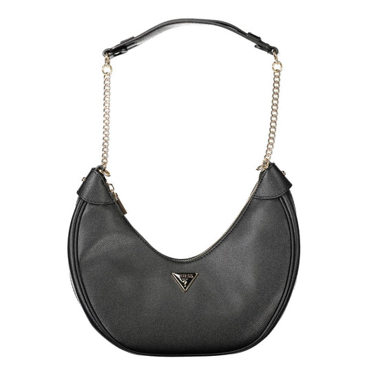 Guess Jeans Black Polyethylene Women Handbag Guess Jeans