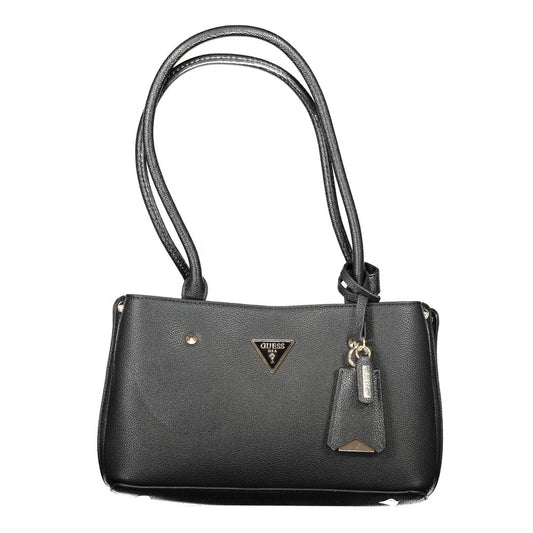 Guess Jeans Black Polyethylene Women Handbag Guess Jeans