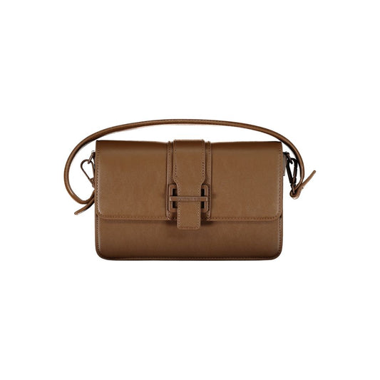 Mario Valentino Brown Polyethylene Women Handbag Mario Valentino