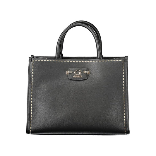 Guess Jeans Black Polyethylene Women Handbag Guess Jeans