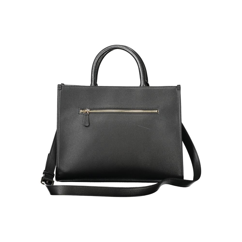 Guess Jeans Black Polyethylene Women Handbag Guess Jeans