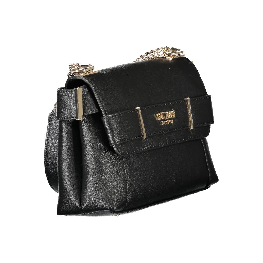 Guess Jeans Black Polyethylene Women Handbag Guess Jeans