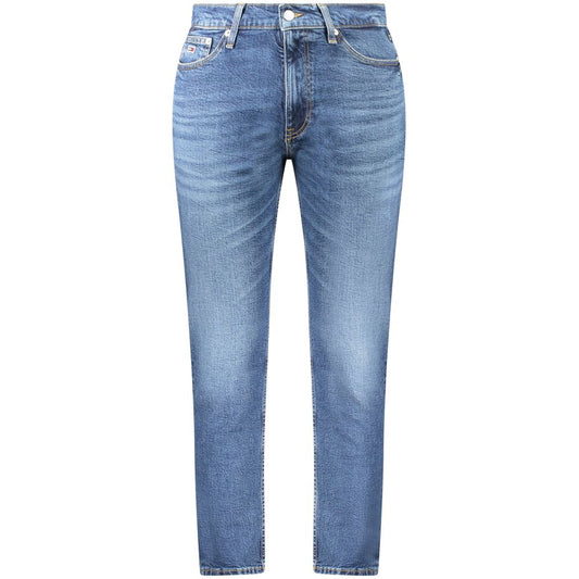 Tommy Hilfiger Blue Cotton Men Jeans Tommy Hilfiger