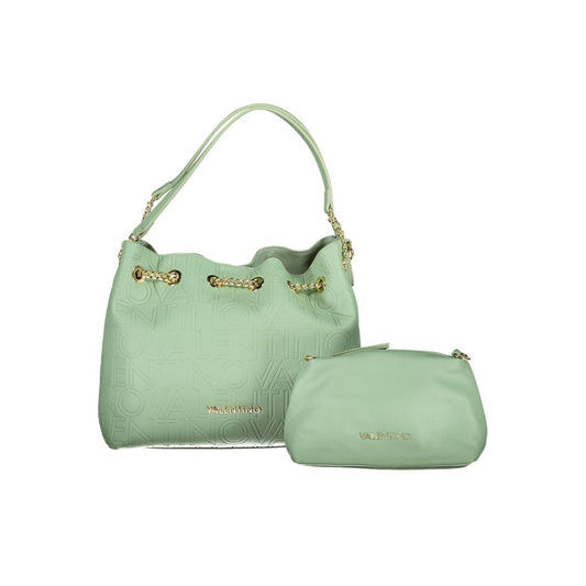 Mario Valentino Green Polyethylene Handbag Mario Valentino