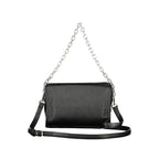 Mario Valentino Nero women's bag made of polyurethane, stylish and versatile with a sleek design and top handle.