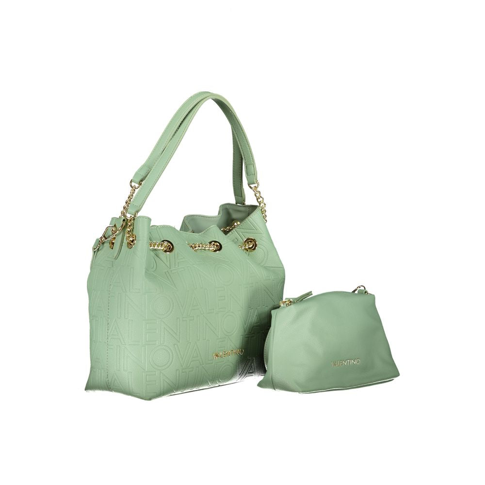 Mario Valentino Green Polyethylene Handbag Mario Valentino