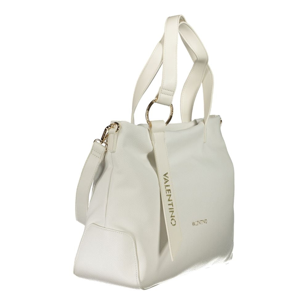 Mario Valentino White Polyethylene Handbag Mario Valentino