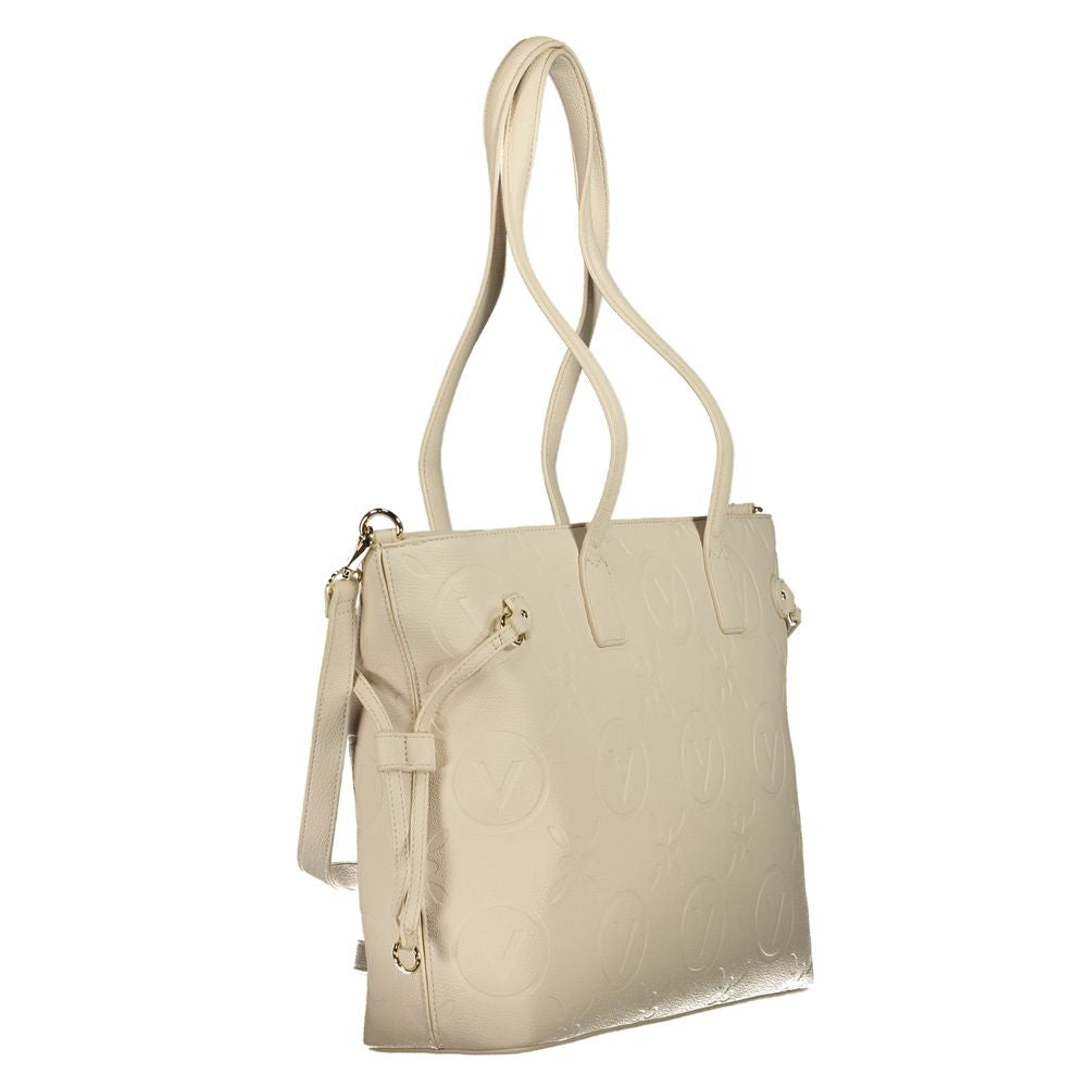 Mario Valentino Beige Polyethylene Handbag Mario Valentino