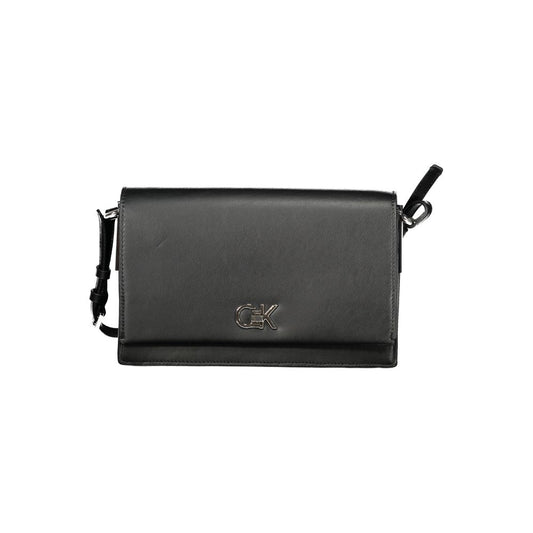 Calvin Klein Black Polyester Women Handbag Calvin Klein