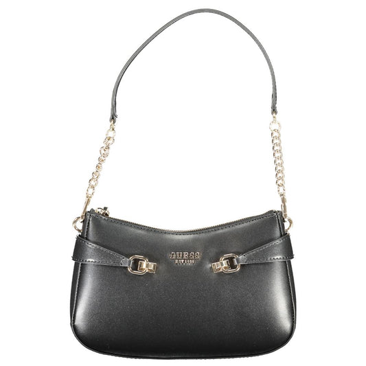Guess Jeans Black Polyethylene Women Handbag Guess Jeans