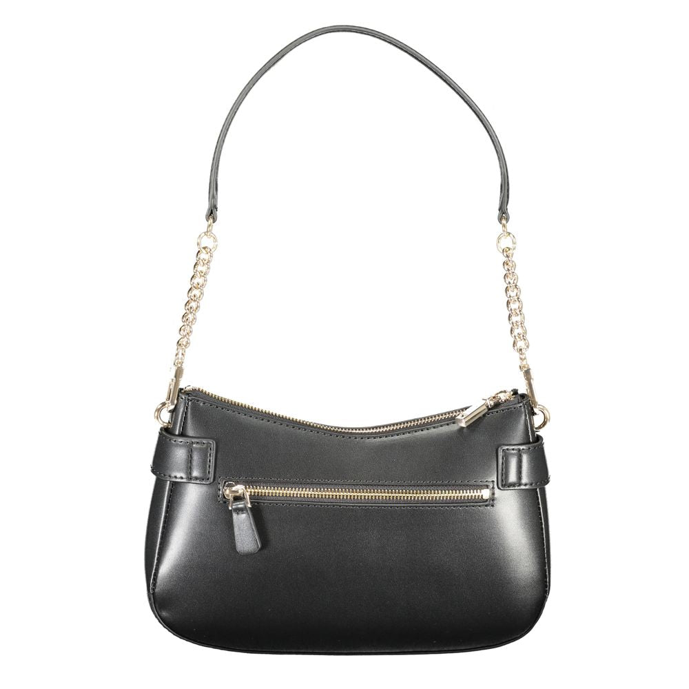 Guess Jeans Black Polyethylene Women Handbag Guess Jeans