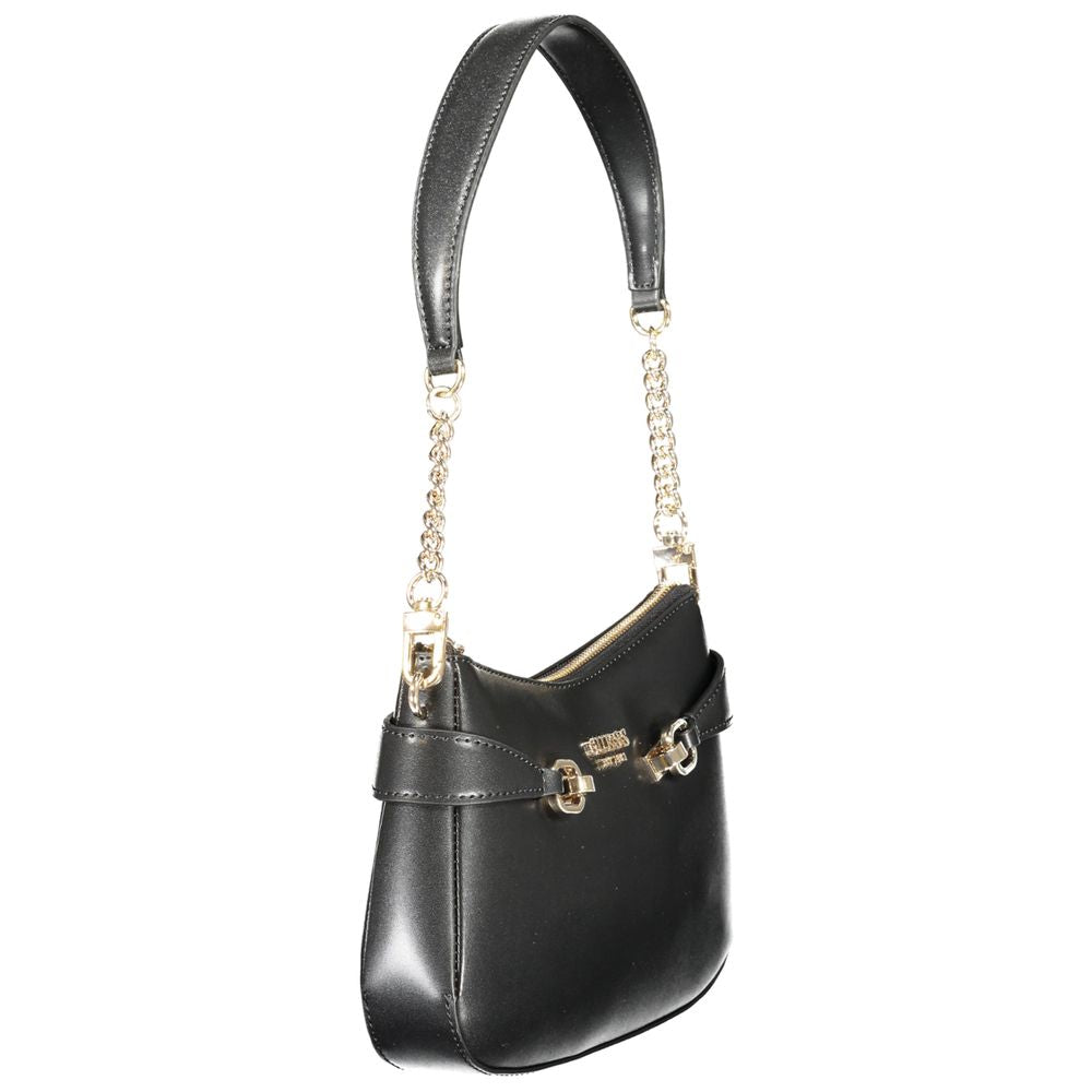 Guess Jeans Black Polyethylene Women Handbag Guess Jeans