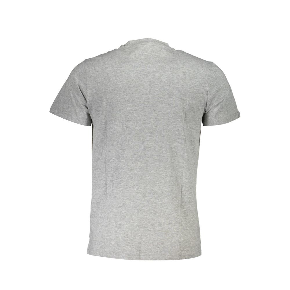 Cavalli Class Brown Cotton Men T-Shirt Cavalli Class