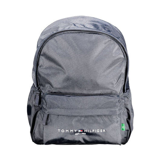 Tommy Hilfiger Blue Recycled Polyester Men's Backpack Tommy Hilfiger