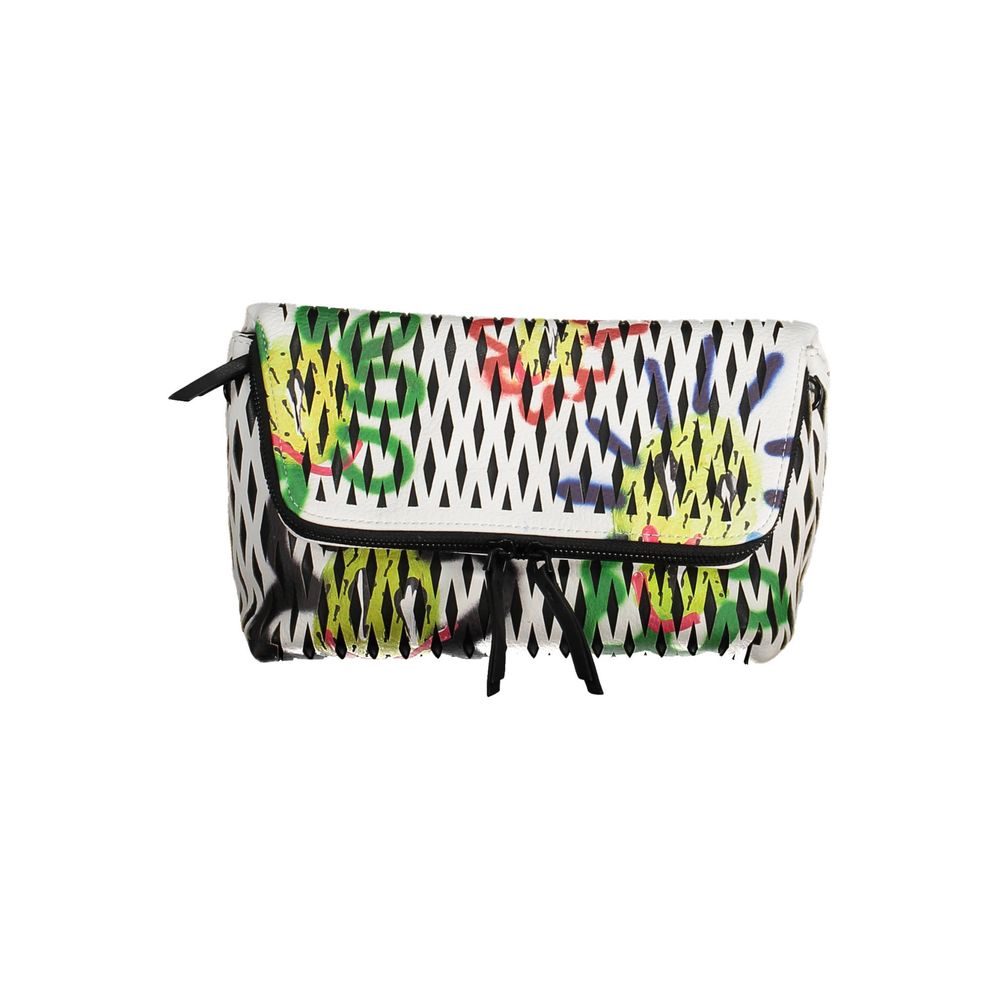 Desigual White Polyurethane Women Handbag - Eljoys Fashion 