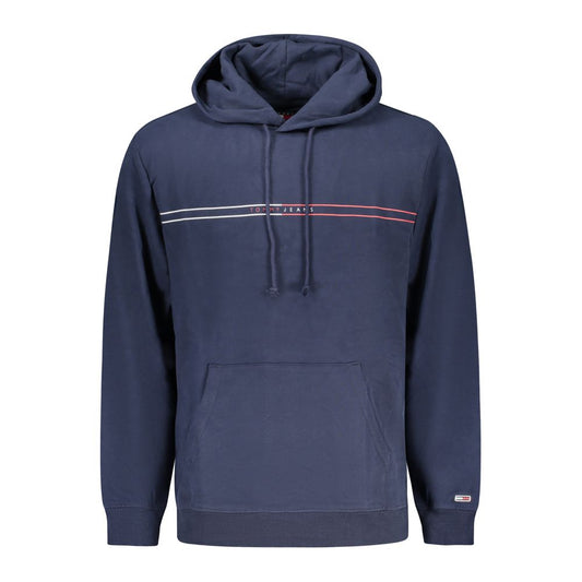 Tommy Hilfiger Blue Cotton Men Sweatshirt Tommy Hilfiger