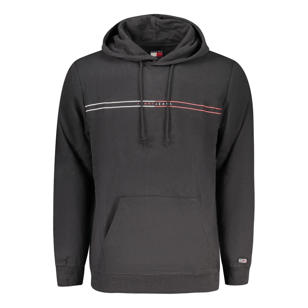 Tommy Hilfiger "Black Cotton Men's Hoodie" Tommy Hilfiger