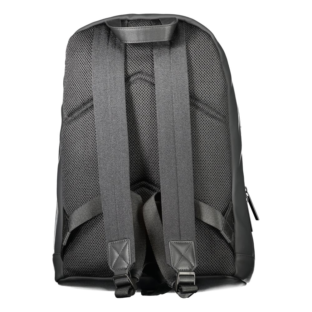 Calvin Klein Black Polyester Men Backpack Calvin Klein