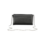 Calvin Klein black polyester women's shoulder bag with sleek design and adjustable strap, perfect for everyday wear.