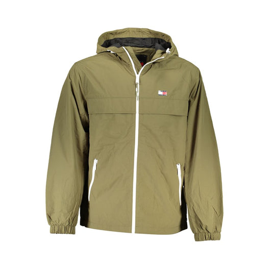 Tommy Hilfiger Green Polyamide Jacket Tommy Hilfiger