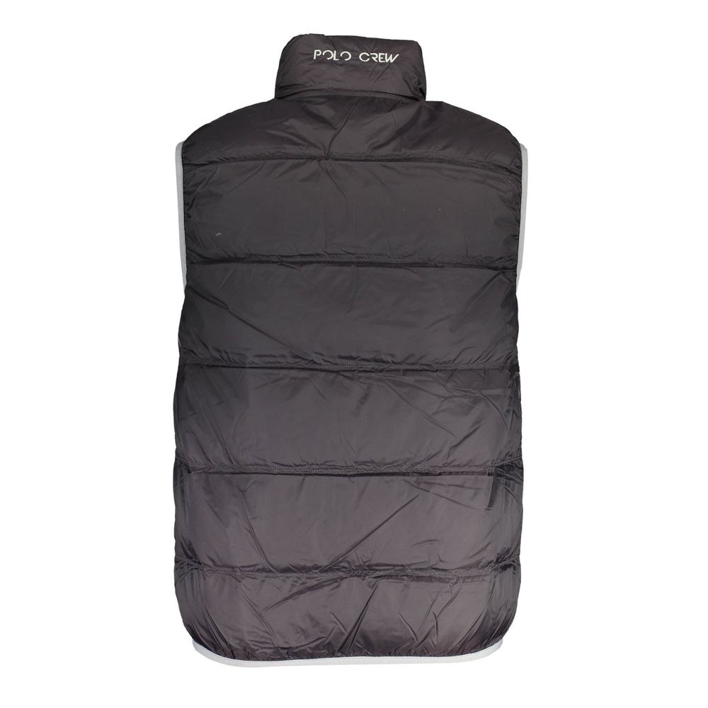 La Martina Black Polyamide Men Jacket La Martina