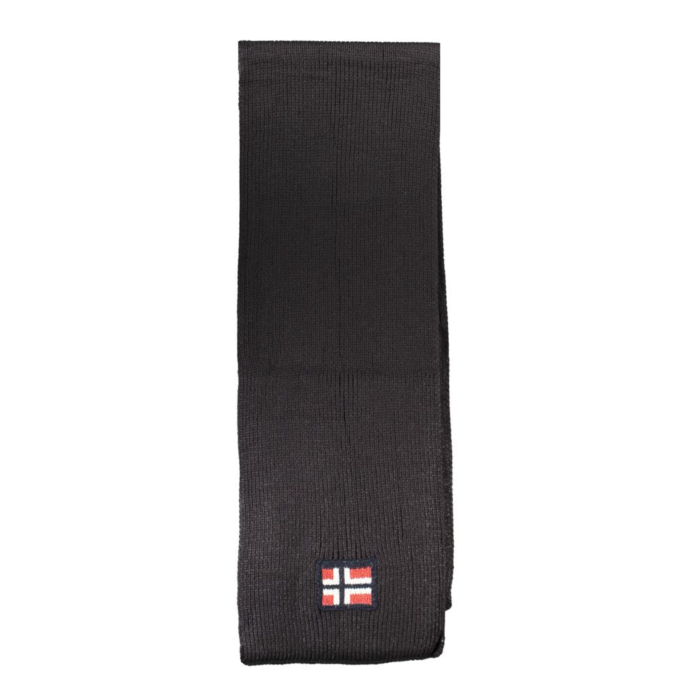 Norway 1963 Black Marabou Men Scarf Norway 1963